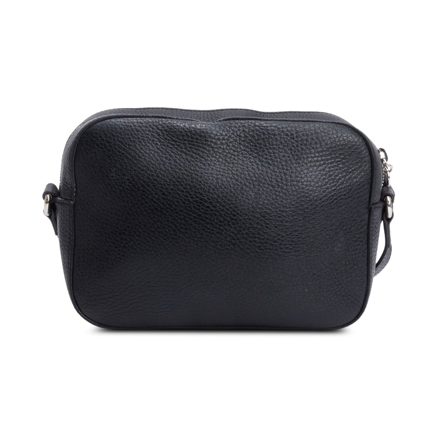 Gucci Black Pebbled Calfskin Leather Studded Small Soho Disco Bag