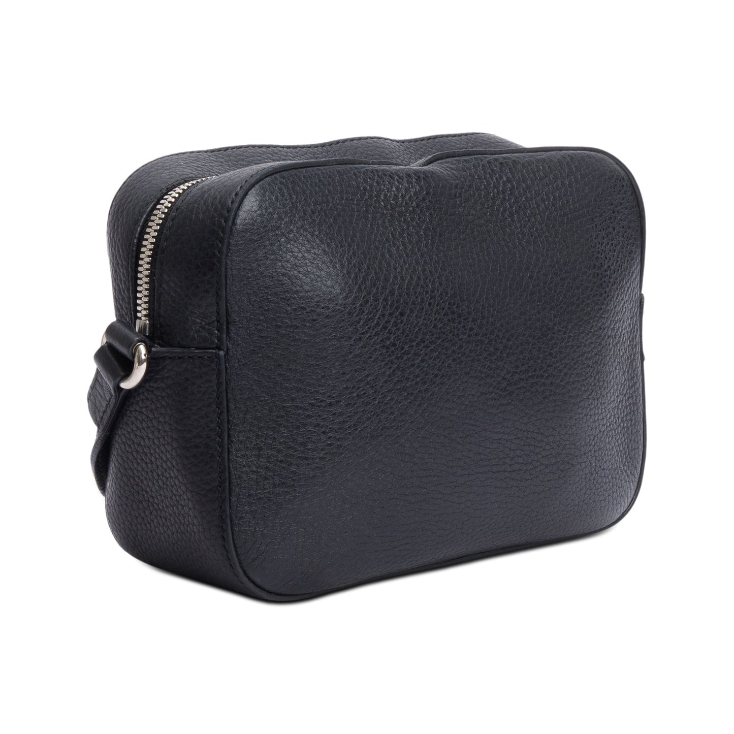 Gucci Black Pebbled Calfskin Leather Studded Small Soho Disco Bag