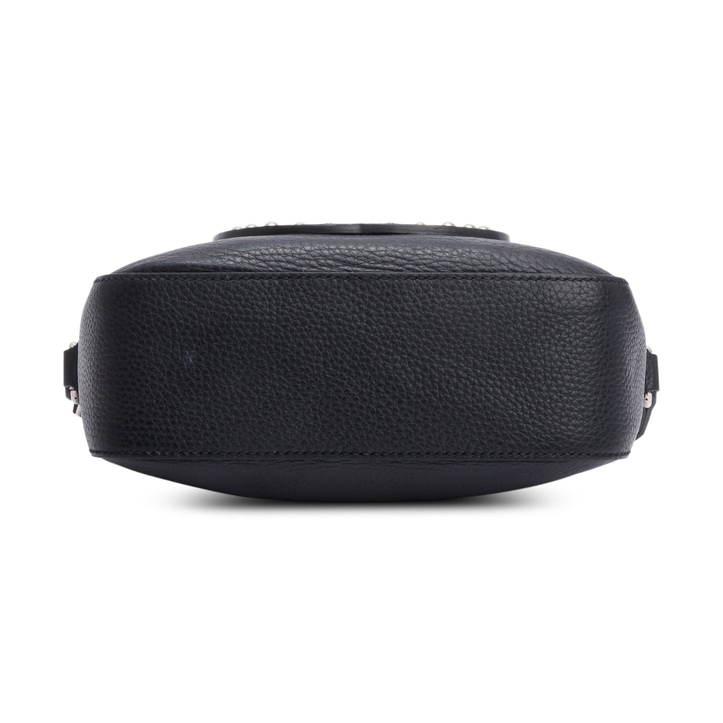 Gucci Black Pebbled Calfskin Leather Studded Small Soho Disco Bag