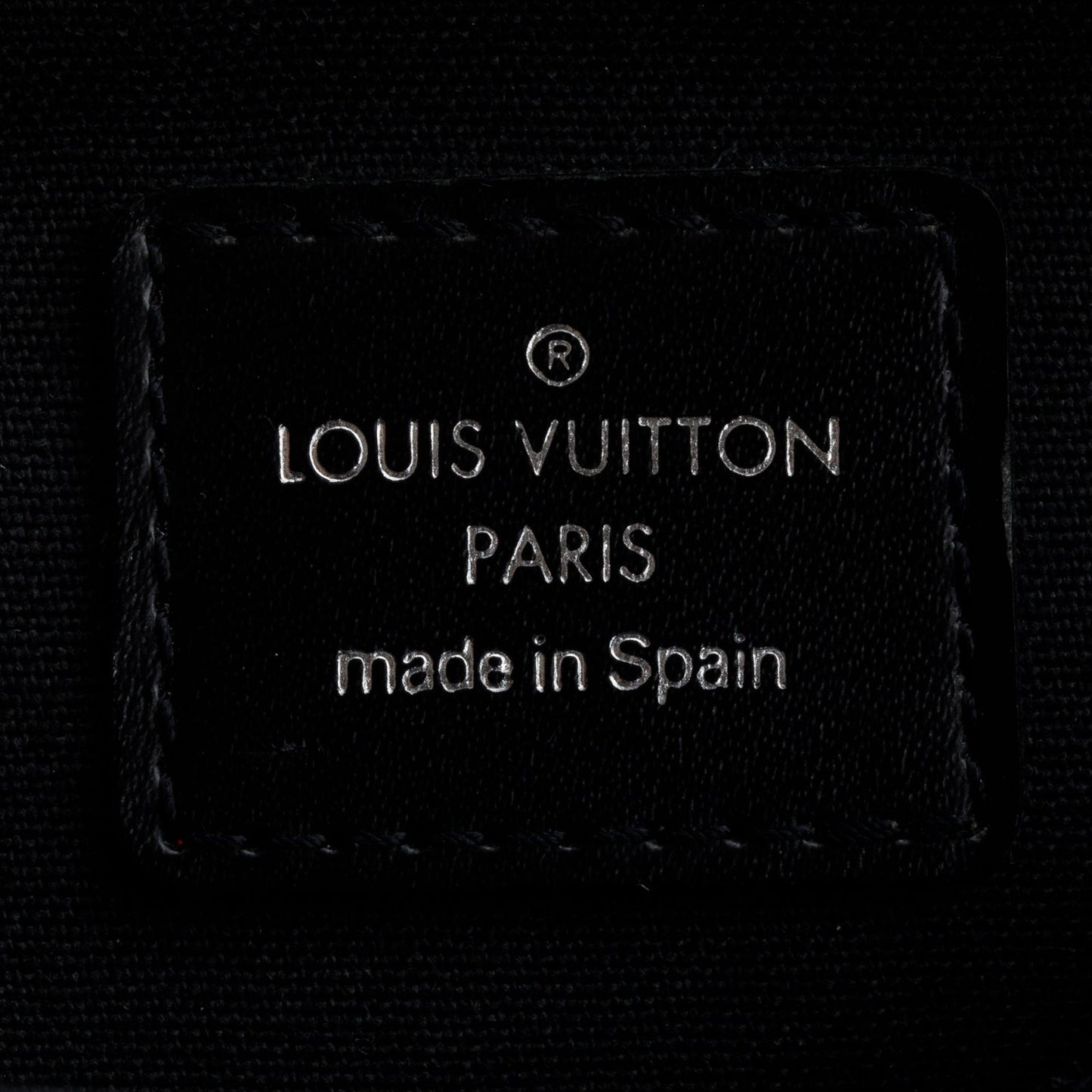 Louis Vuitton Black Taiga Leather Kaluga Wristlet Pouch