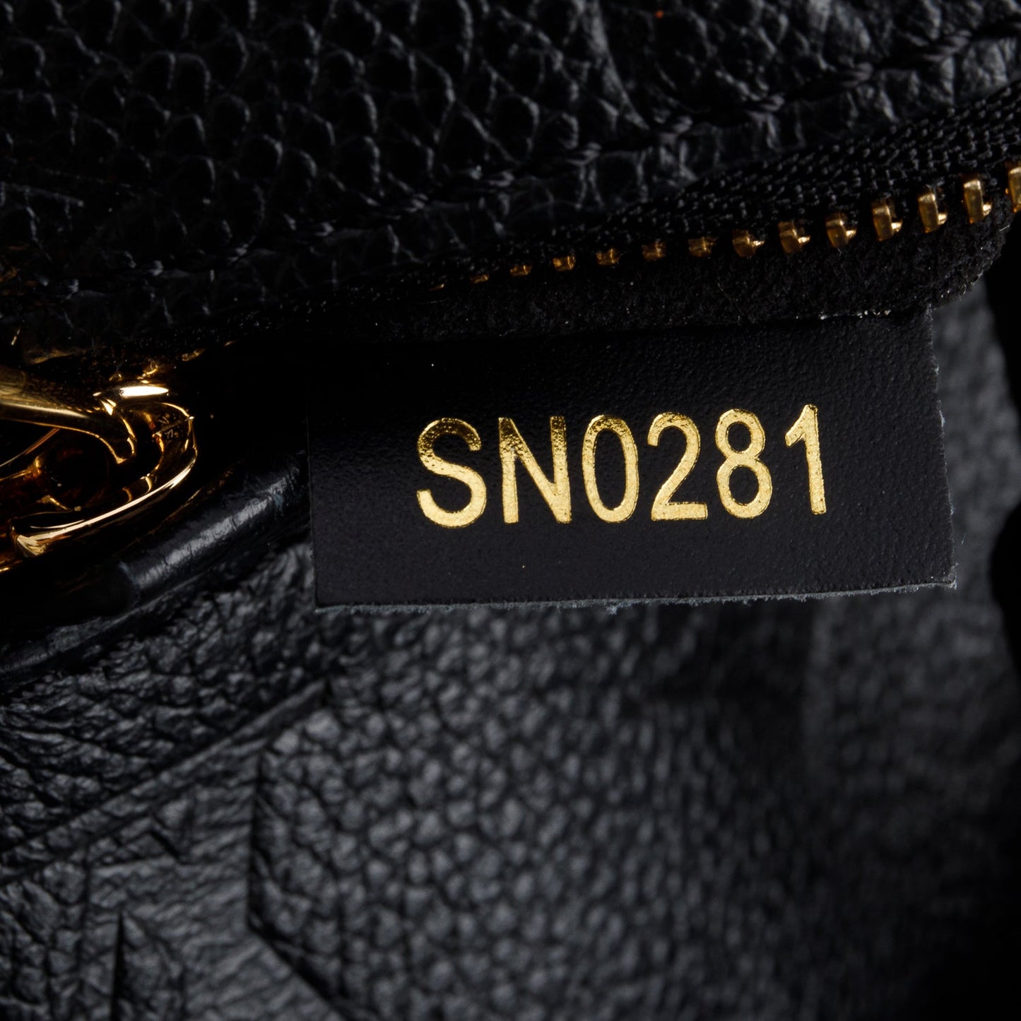 Louis Vuitton Black Monogram Empreinte Montsouris Backpack