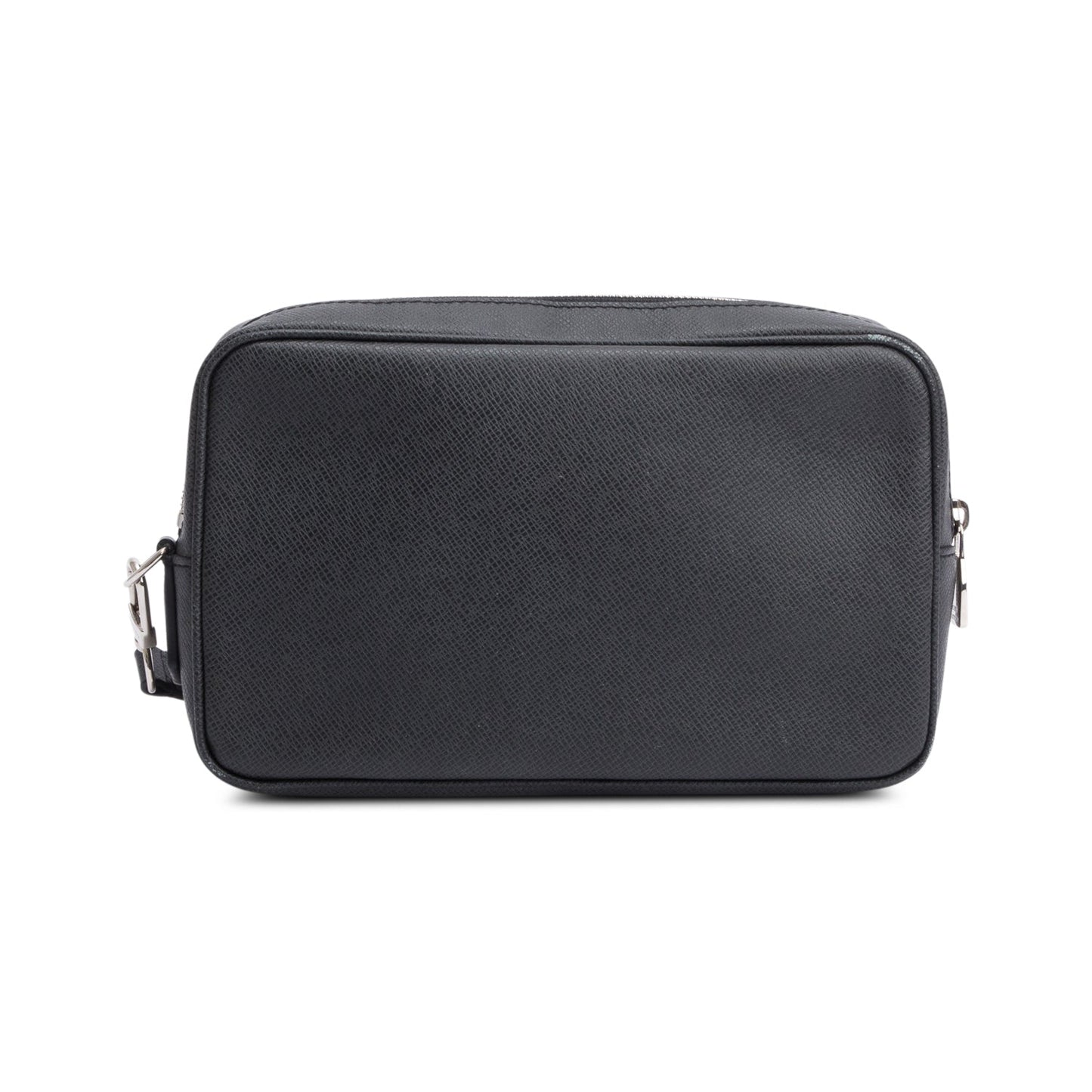 Louis Vuitton Black Taiga Leather Pochette Kasai