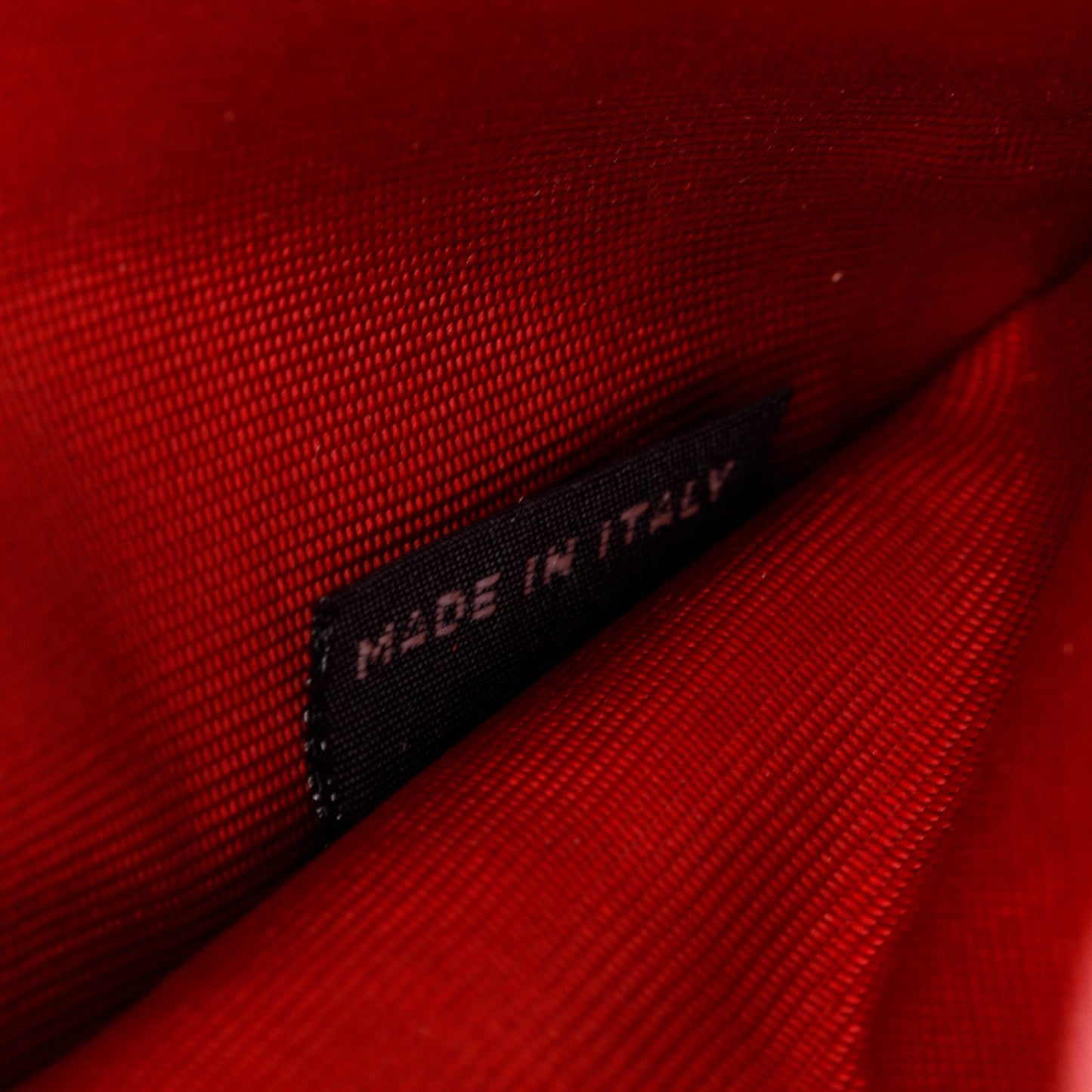 Prada Red Saffiano Leather Continental Wallet
