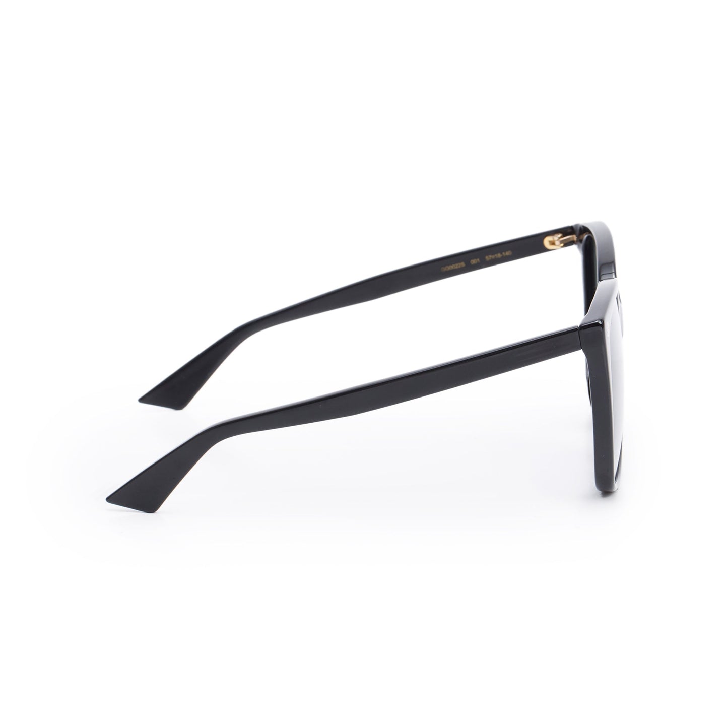 Gucci GG0022S Black Acetate Square Sunglasses