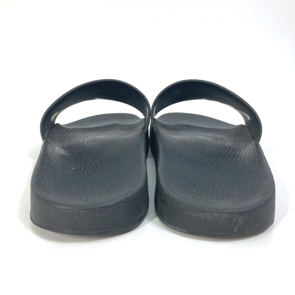 GUCCI Sandals 522887 rubber black logo slide Women 7