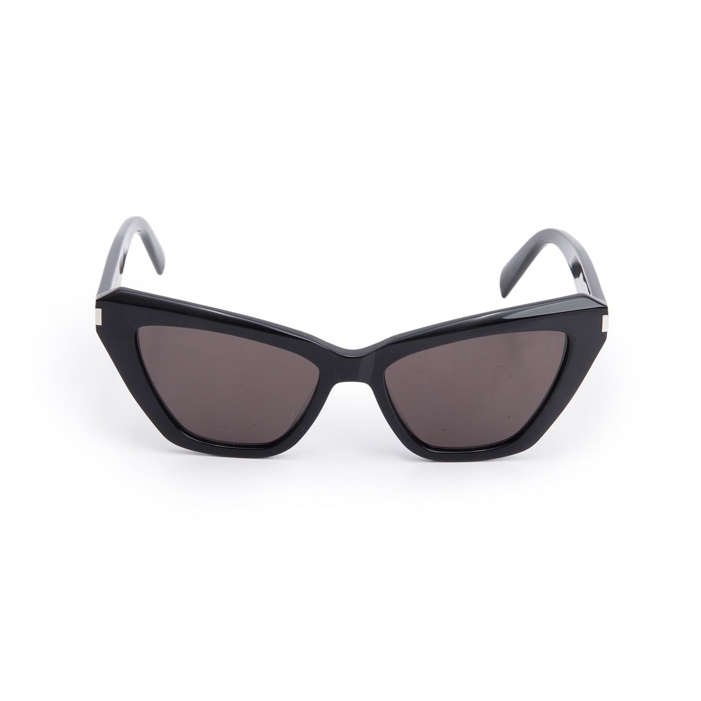 Saint Laurent SL 466 Black Acetate Cat Eye Sunglasses