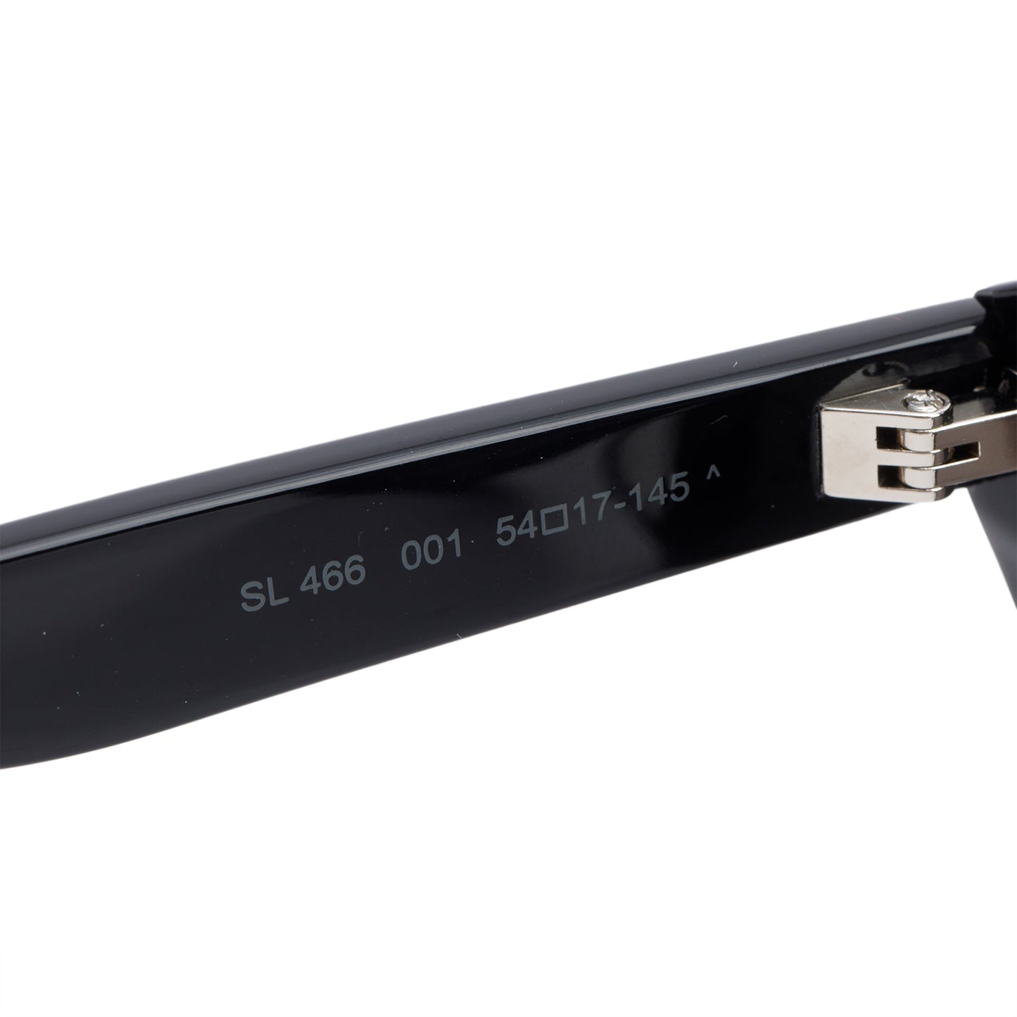Saint Laurent SL 466 Black Acetate Cat Eye Sunglasses