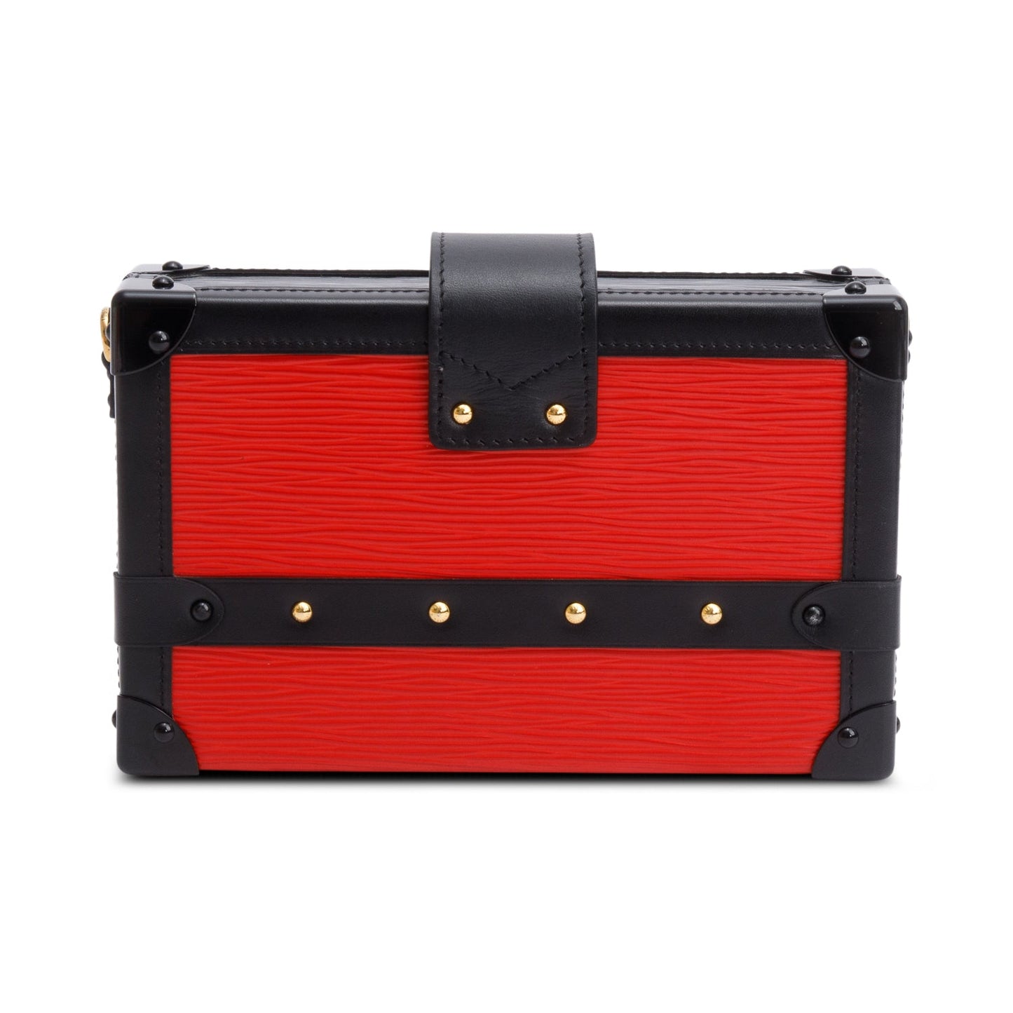 Louis Vuitton Red Epi Leather Petite Malle
