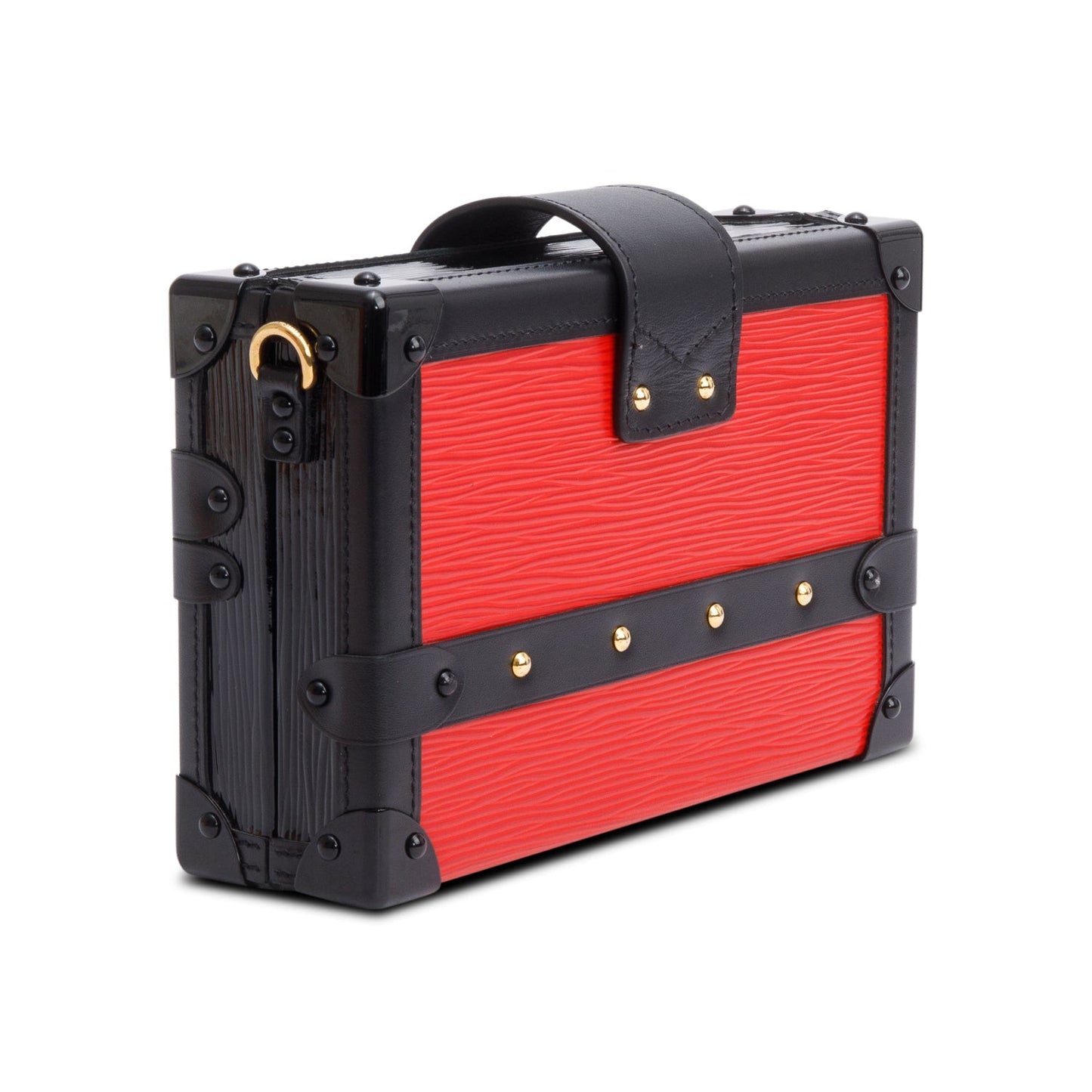 Louis Vuitton Red Epi Leather Petite Malle