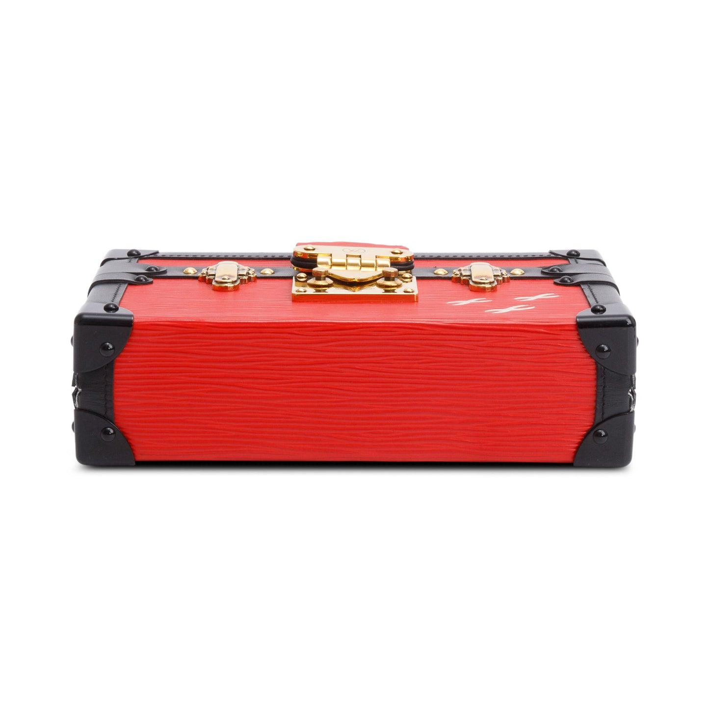 Louis Vuitton Red Epi Leather Petite Malle
