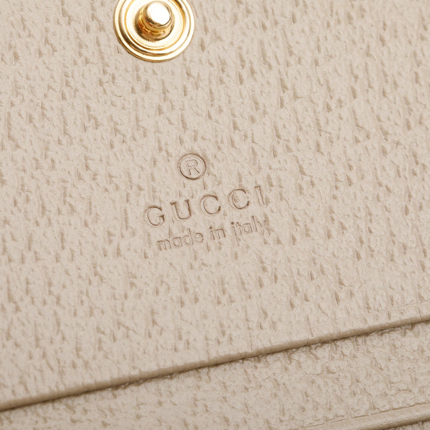 Gucci Beige Ophidia GG Supreme Canvas Card Case Wallet