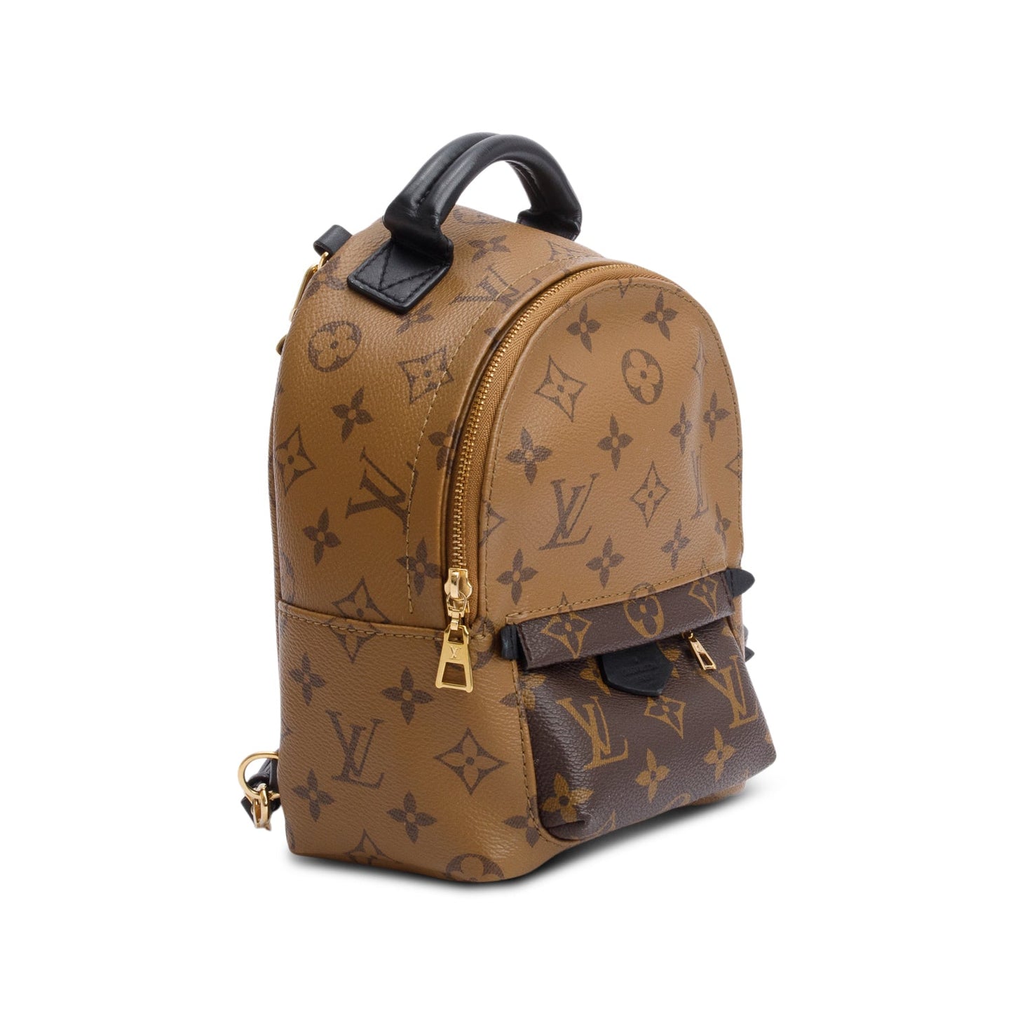 Louis Vuitton Monogram Reverse Palm Springs Mini Backpack