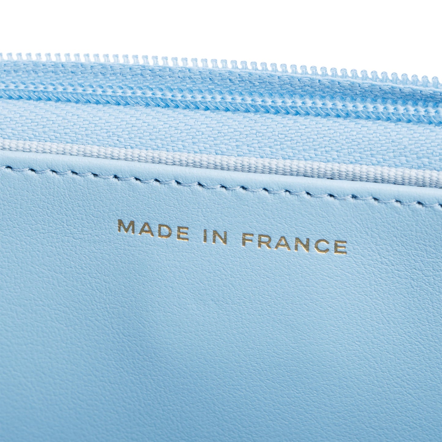 Chanel Turquoise Quilted Caviar Leather Classic Wallet on Chain