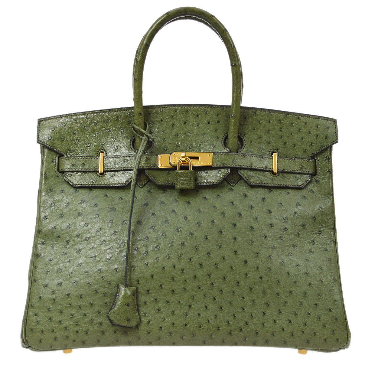 HERMÈS Ostrich Birkin Handbag