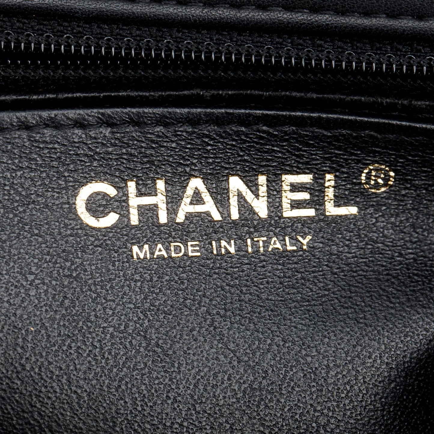 Chanel Black Chevron Quilted Lambskin Leather Classic Square Mini Flap Bag