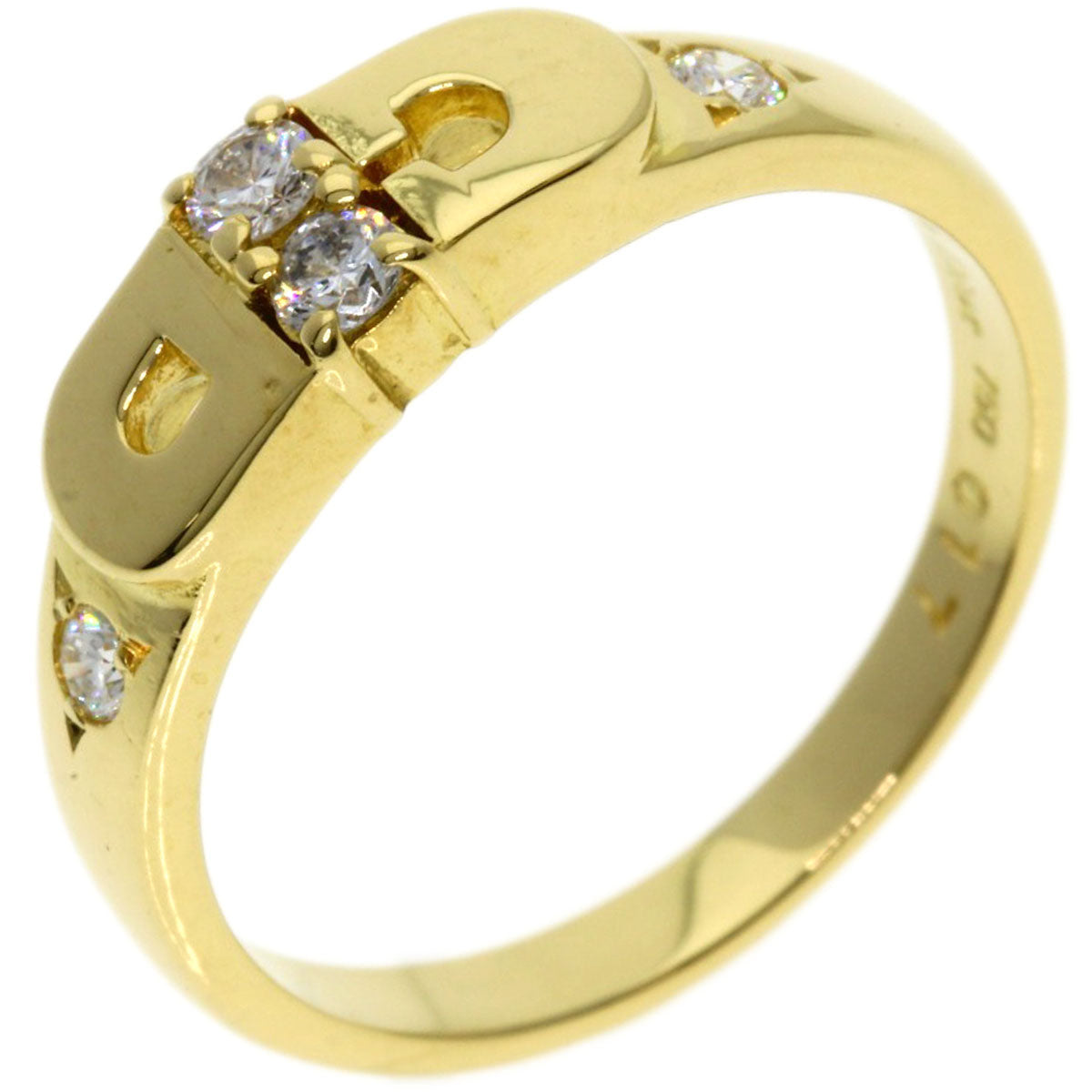 Christian Dior Ring 18K Yellow Gold gold diamond Women