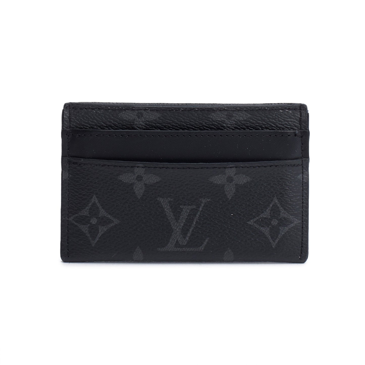 Louis Vuitton Monogram Eclipse Double Card Holder