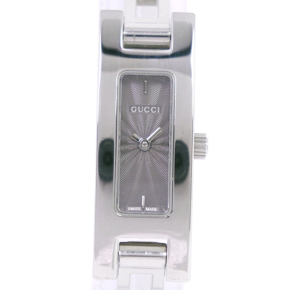 GUCCI Watches Quartz 3900L Stainless Steel Silver gray dial Women