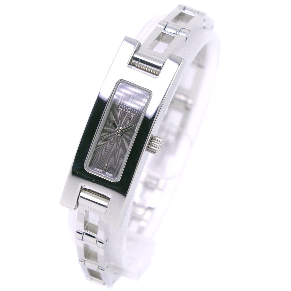 GUCCI Watches Quartz 3900L Stainless Steel Silver gray dial Women