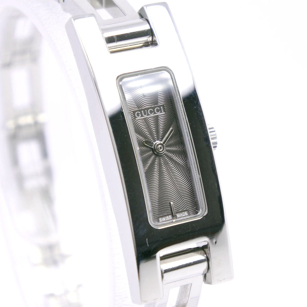 GUCCI Watches Quartz 3900L Stainless Steel Silver gray dial Women