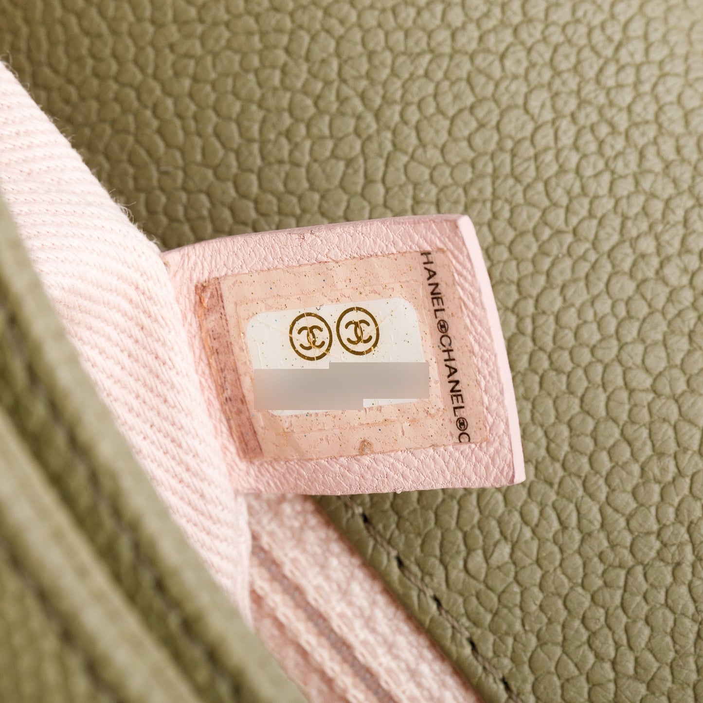 Chanel Green Caviar Paris-Cuba Thread Around Flap Bag