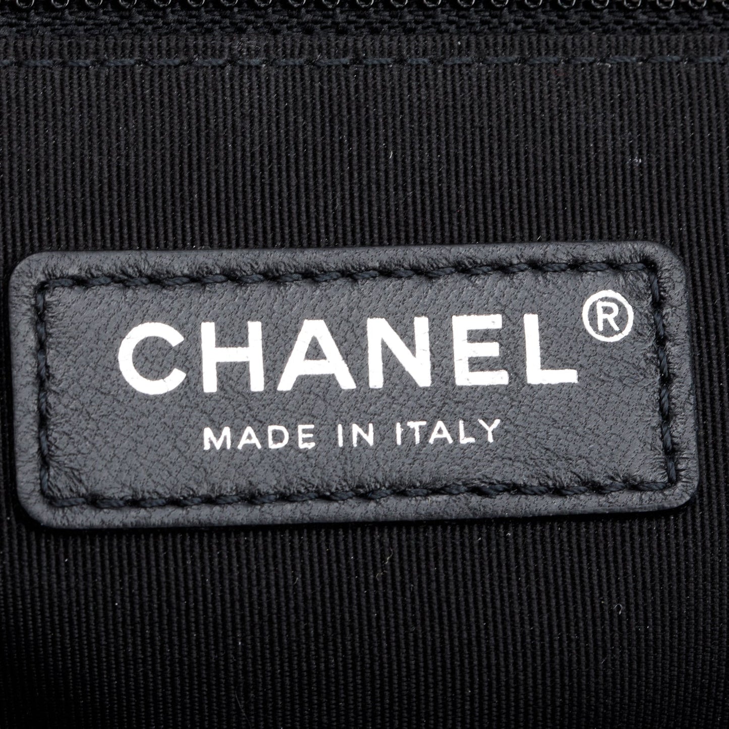 Chanel Black Quilted Caviar Leather XL Boy Bag