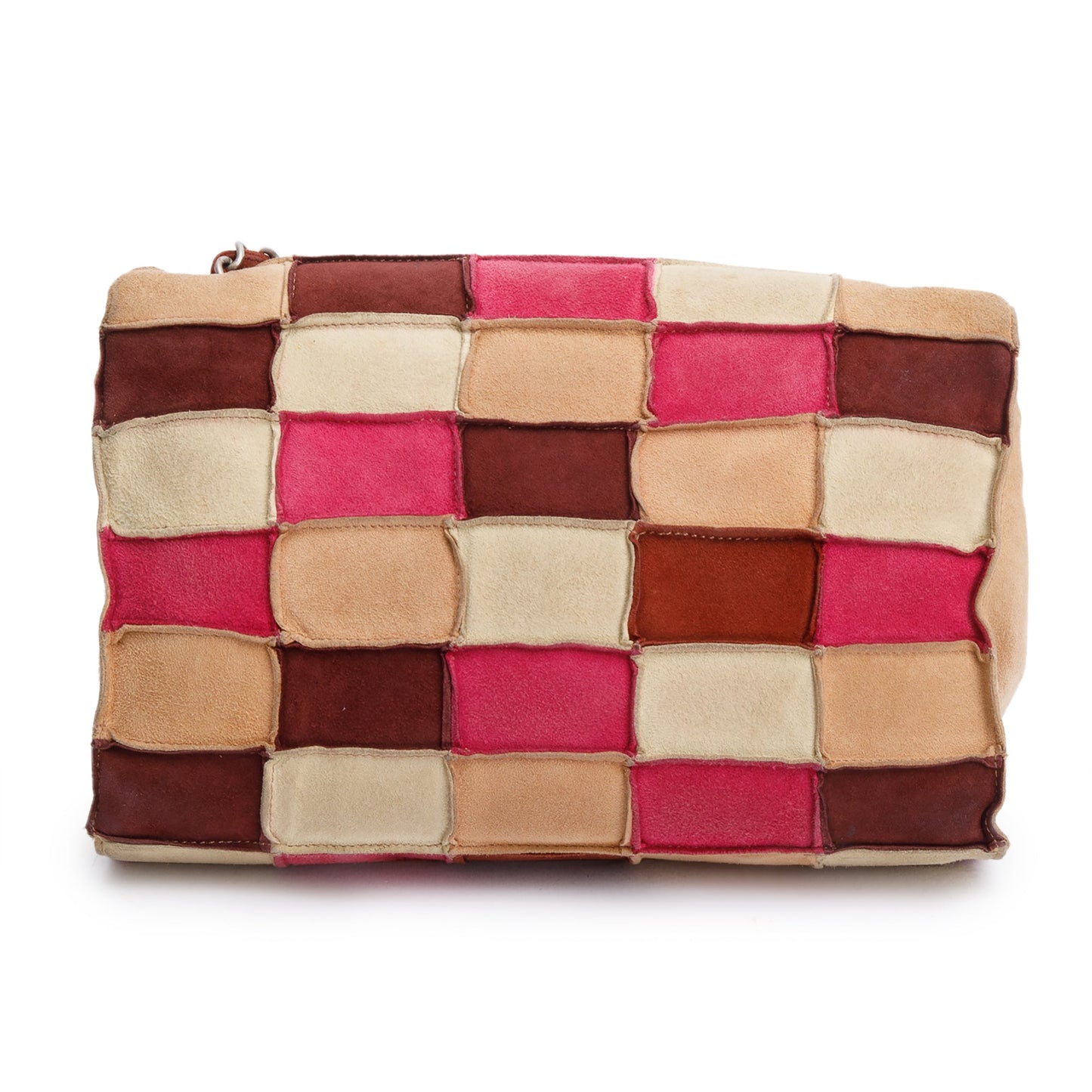 Chanel Multicolor Suede Patchwork Reissue Flap Bag