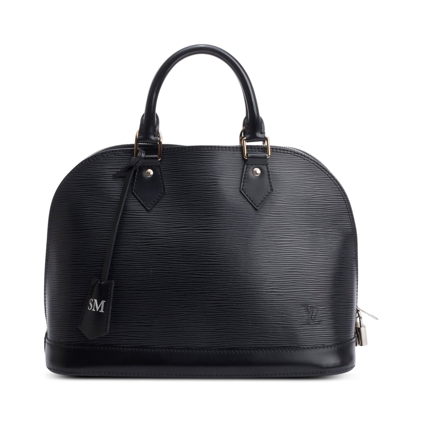 Louis Vuitton Black Epi Leather Alma PM