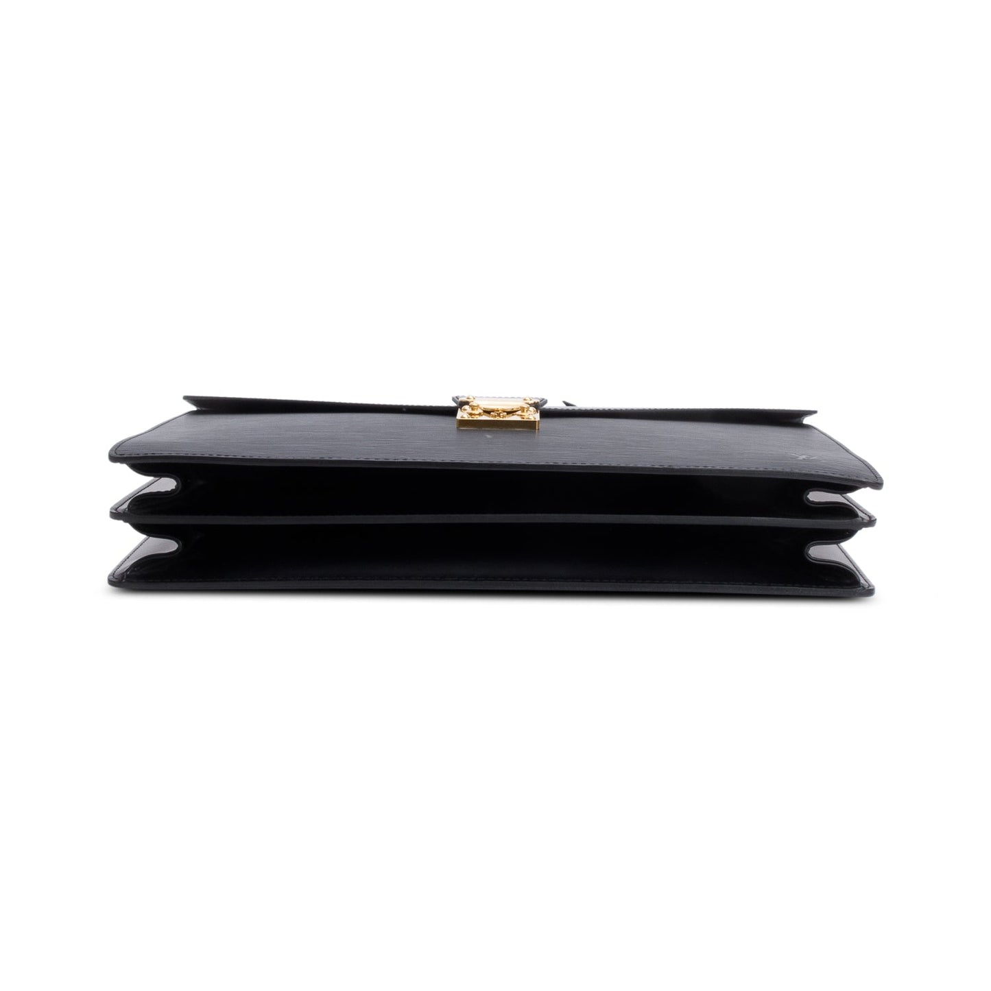 Louis Vuitton Black Epi Leather Serviette Ambassadeur Briefcase
