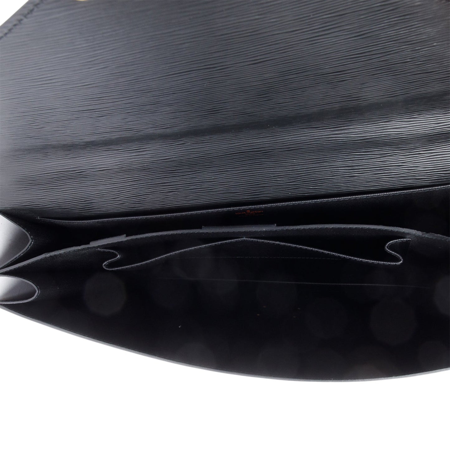 Louis Vuitton Black Epi Leather Serviette Ambassadeur Briefcase