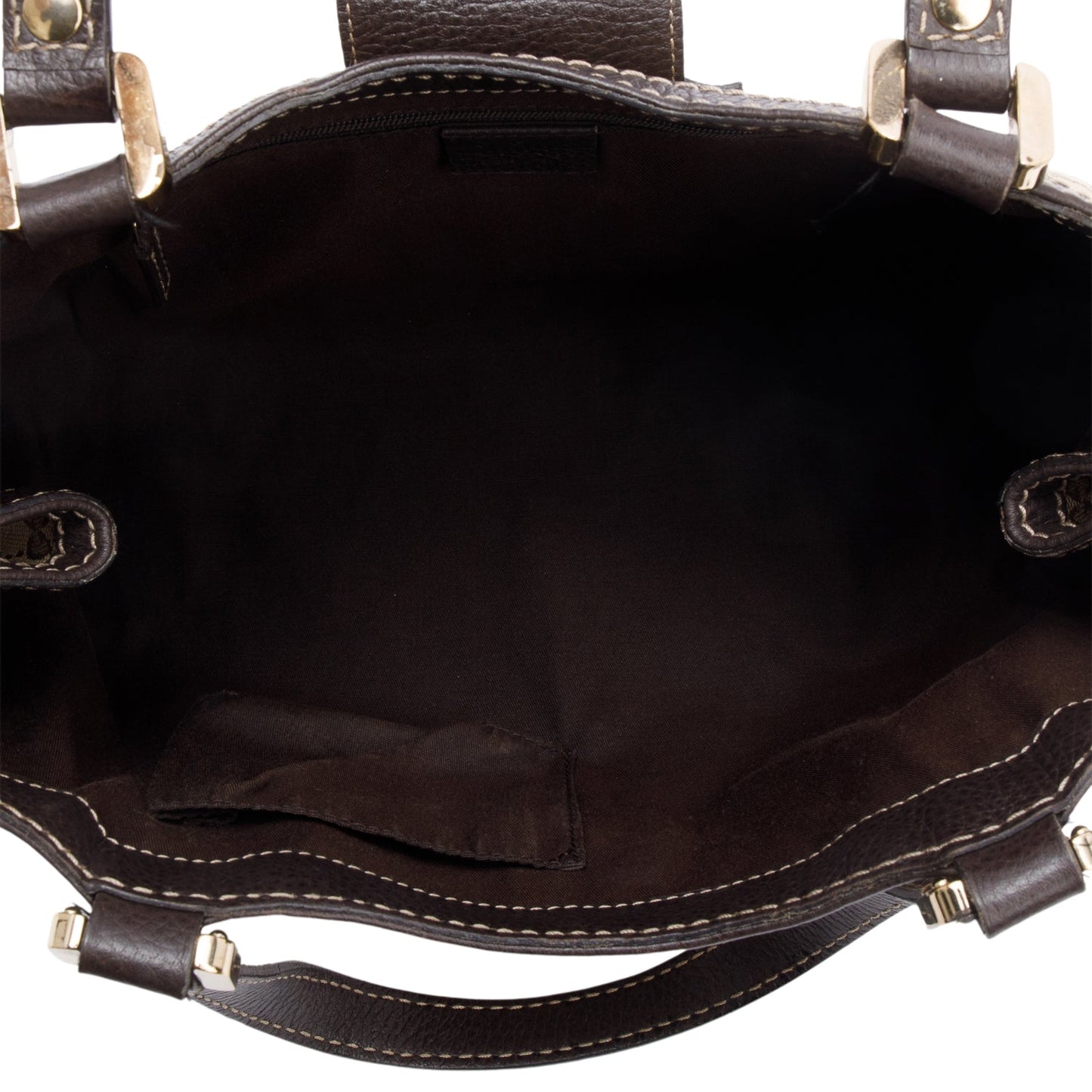 Gucci Beige GG Canvas Web Sherry Hobo Bag