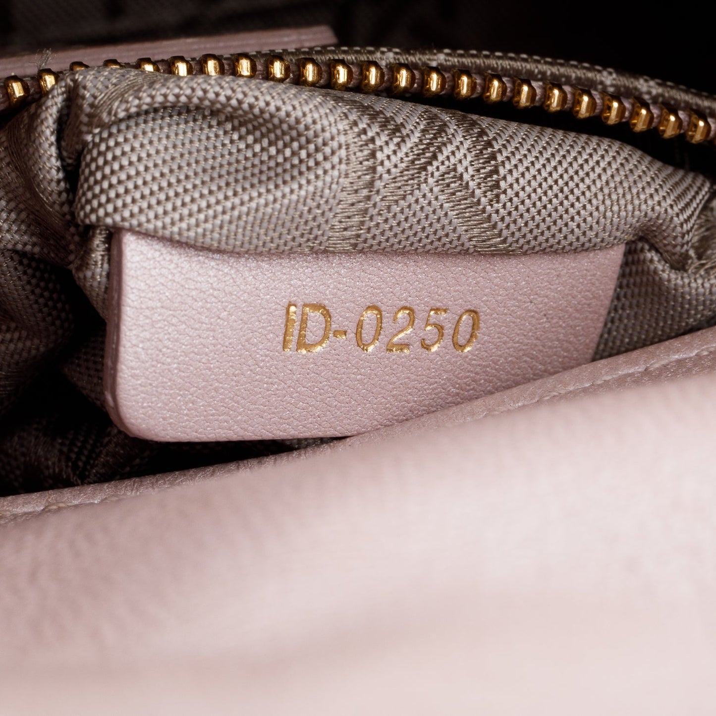 Christian Dior 2020 Pink Cannage Leather Mini Lady Dior Bag