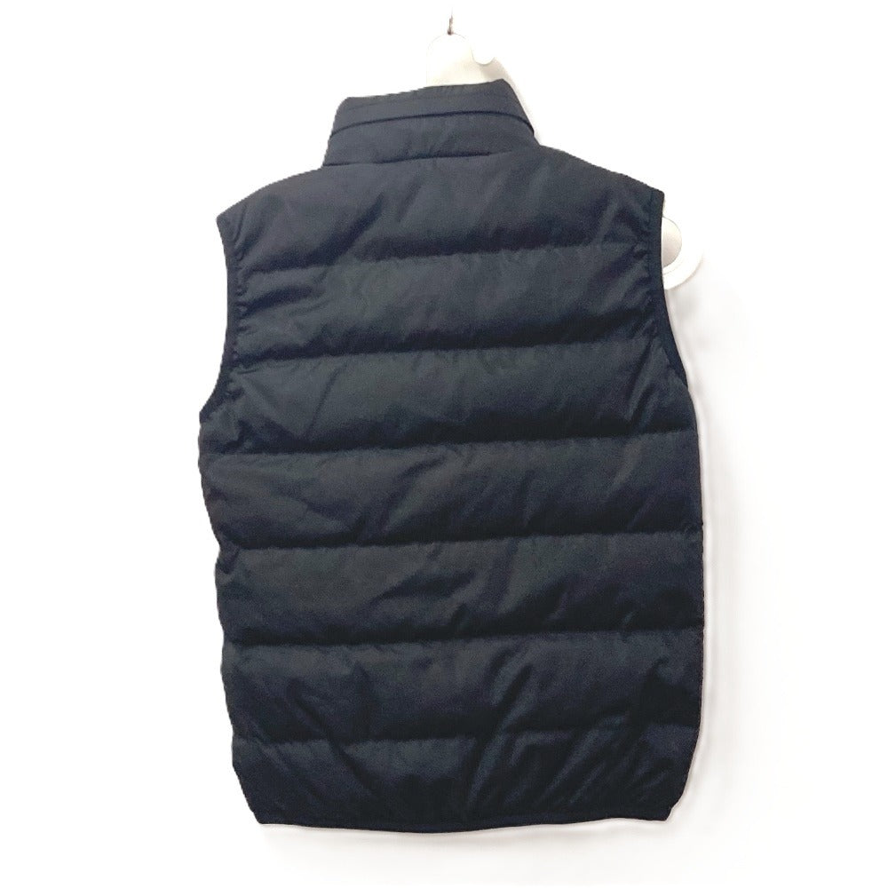 GUCCI Down vest 429855 Nylon black outer logo Women 38