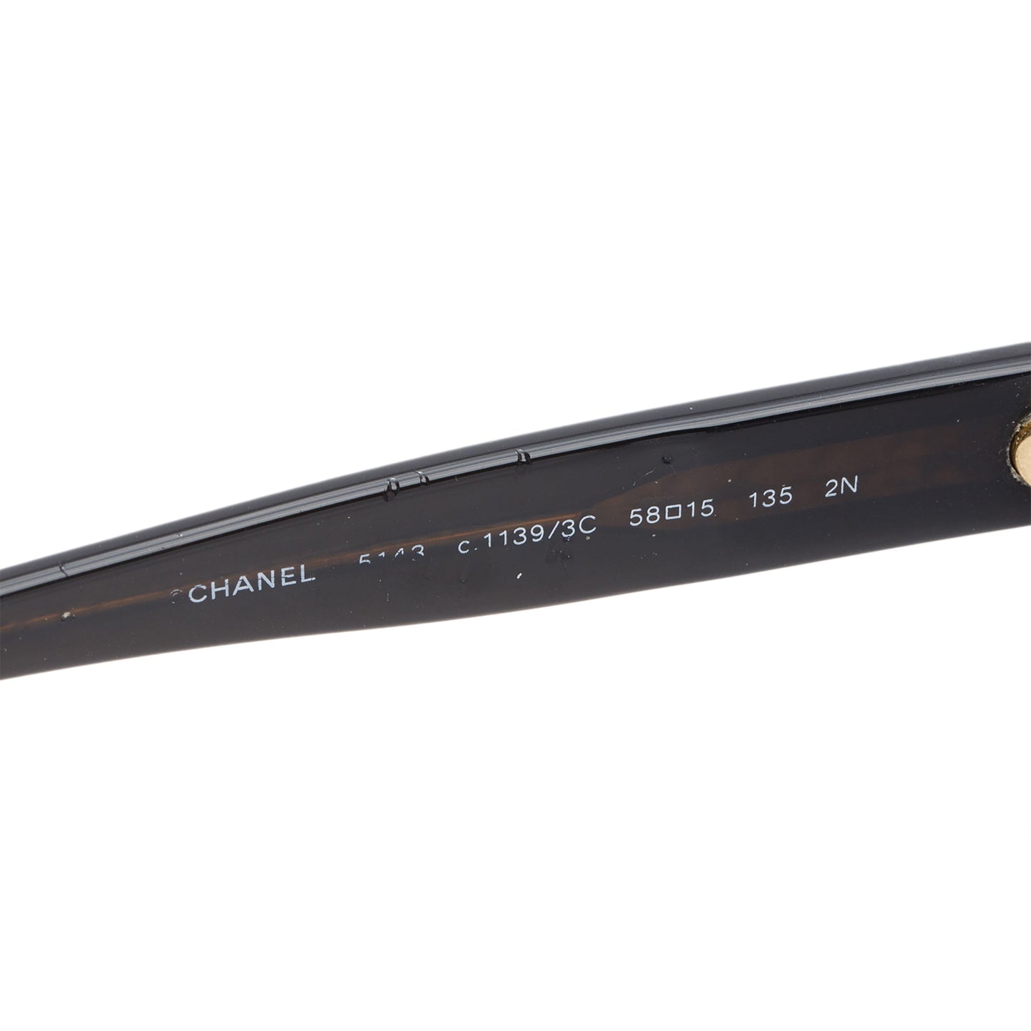 Chanel 5143 Black Acetate CC Square Sunglasses