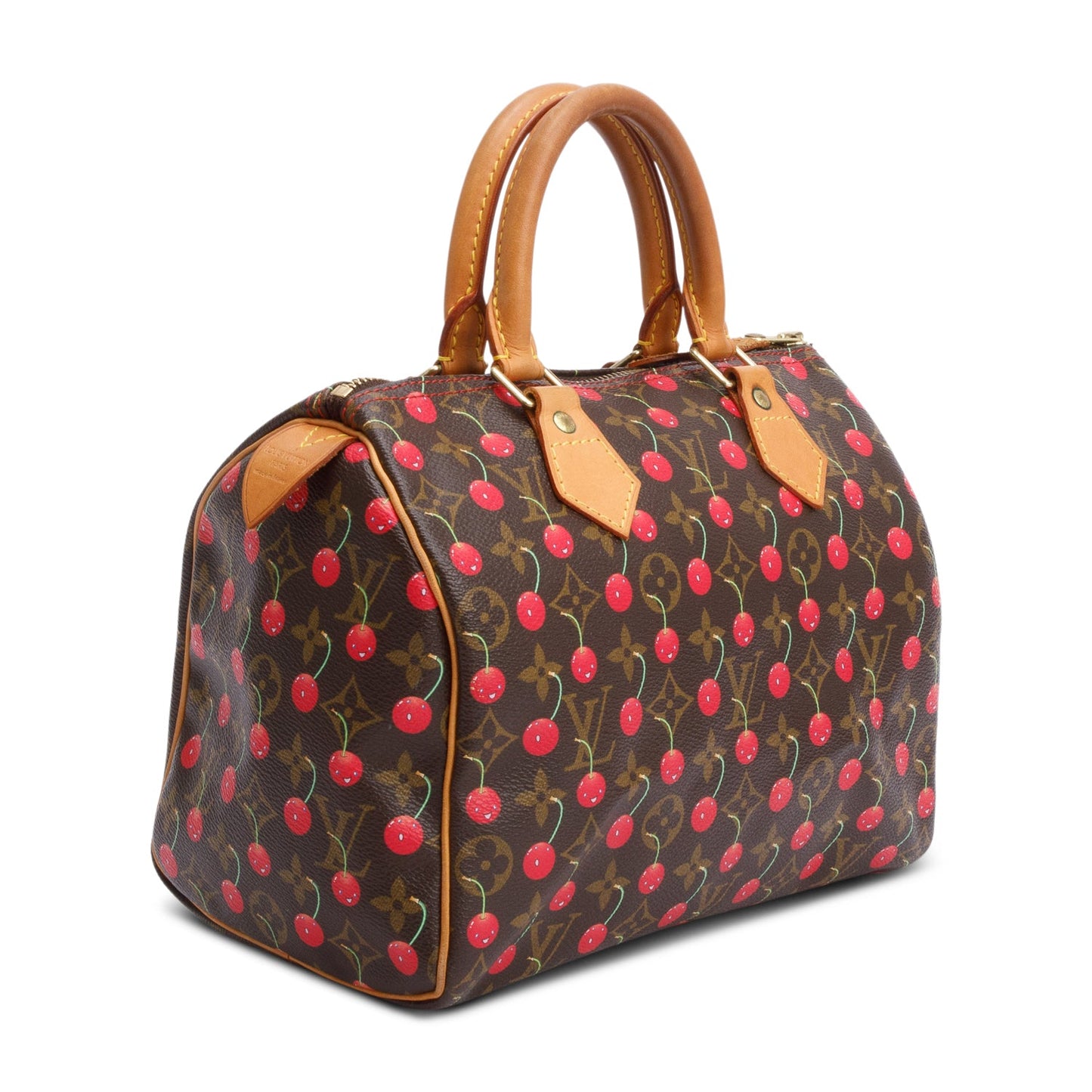 Louis Vuitton Limited Edition Monogram Cerises Speedy 25
