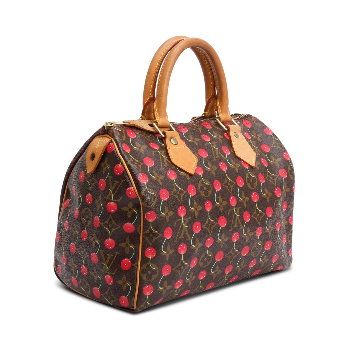 Louis Vuitton Limited Edition Monogram Cerises Speedy 25
