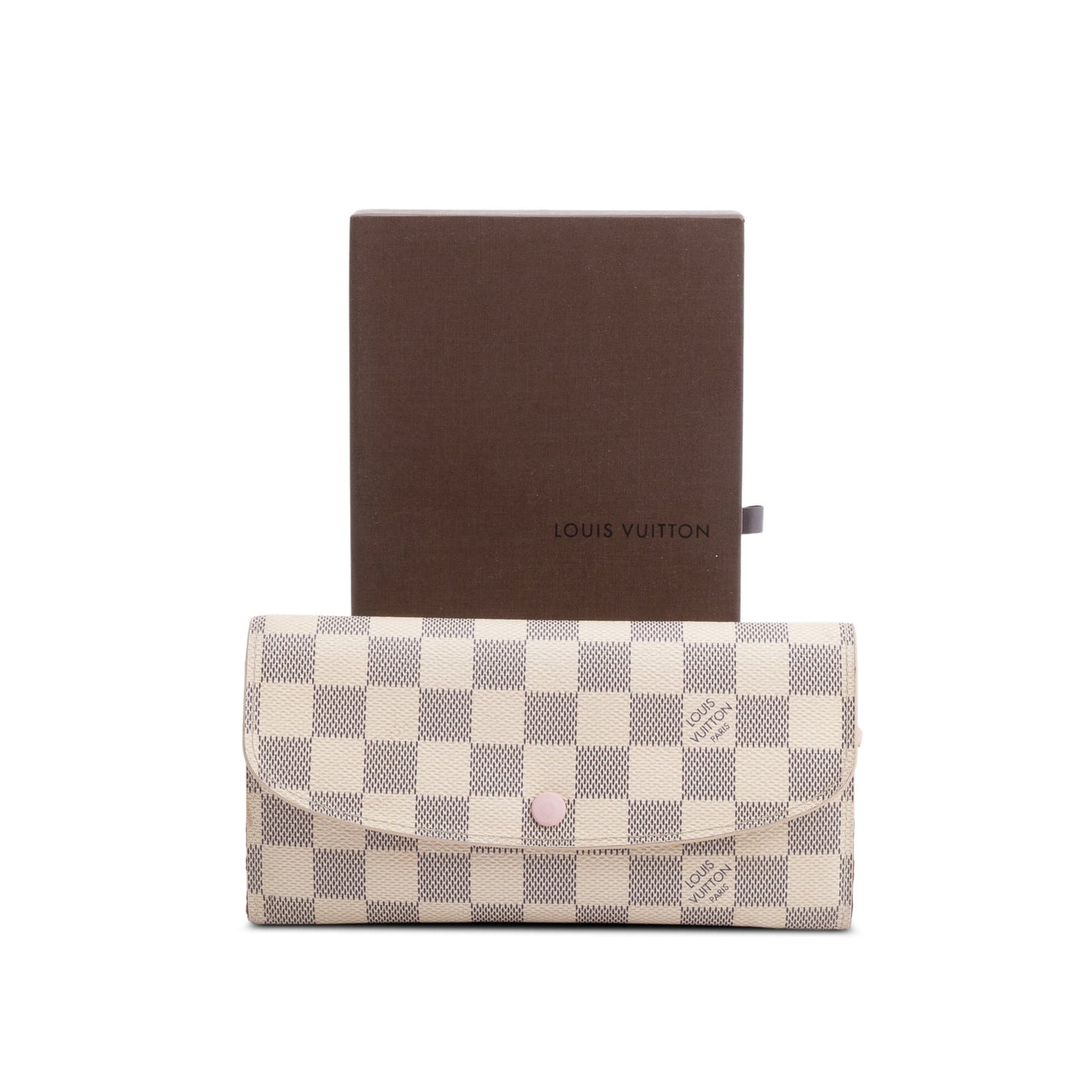 Louis Vuitton Damier Azur Emilie Wallet