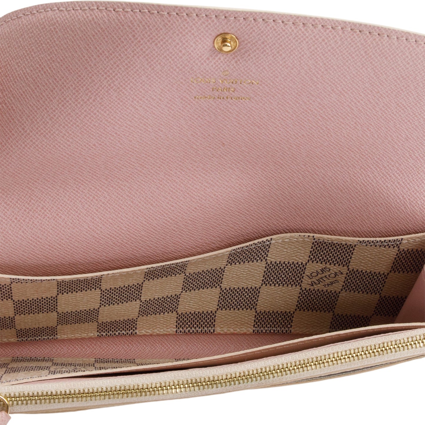 Louis Vuitton Damier Azur Emilie Wallet