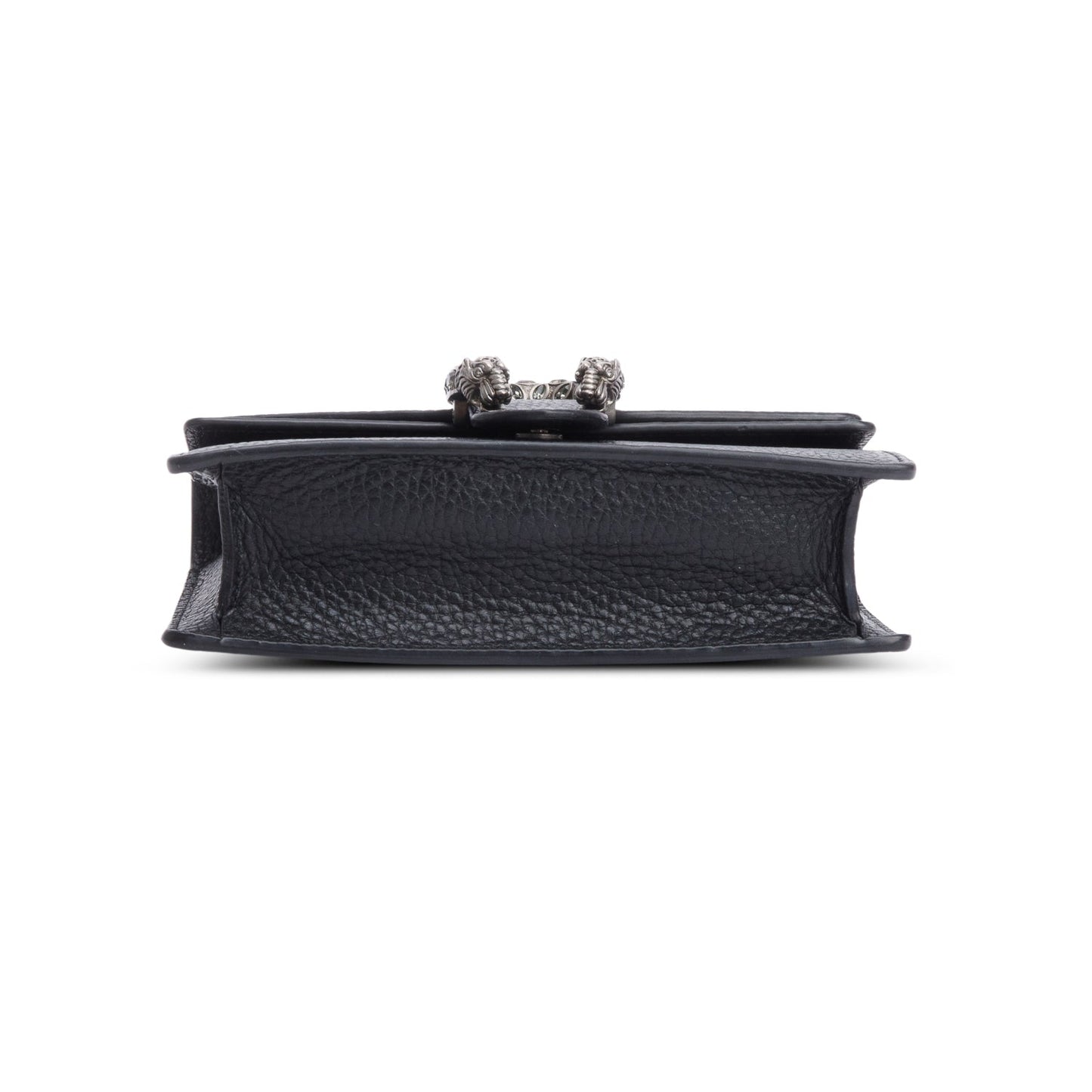 Gucci Dionysus Black Leather Super Mini Bag