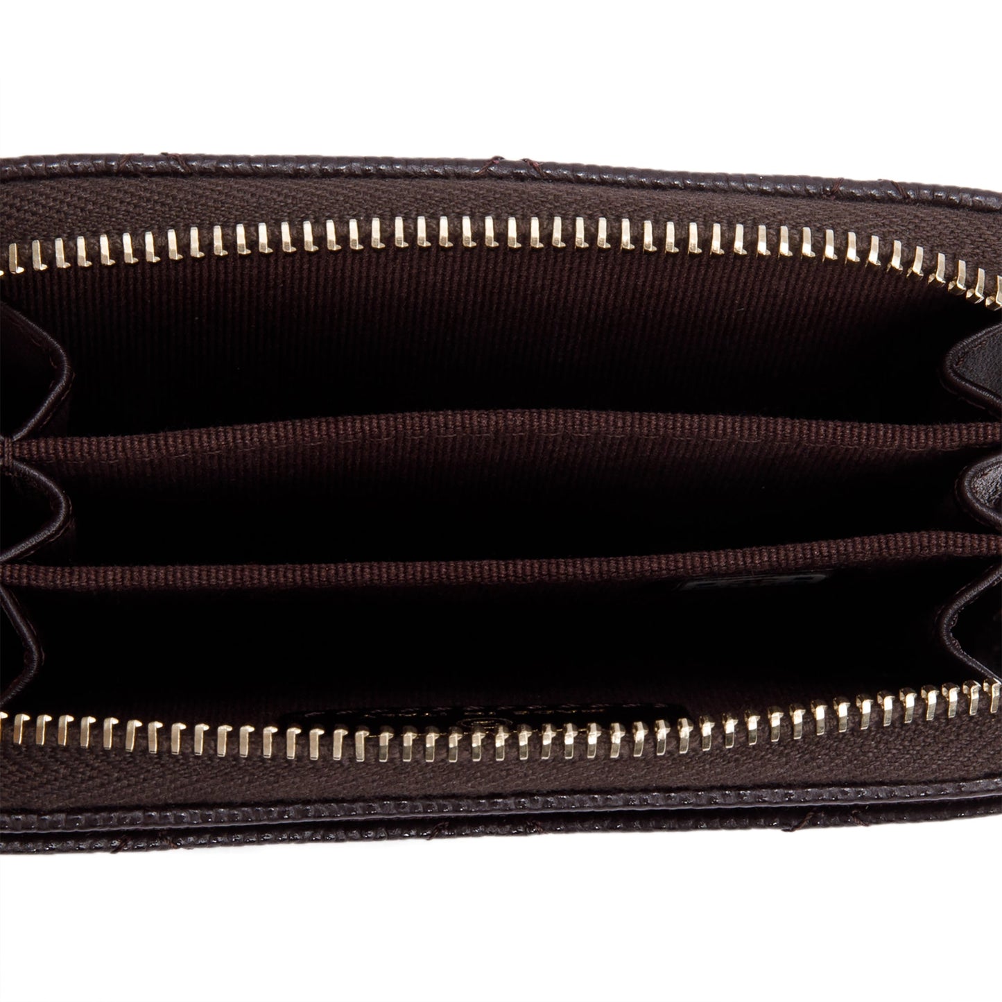 Chanel Brown Caviar Leather Classic Zipped Coin Purse