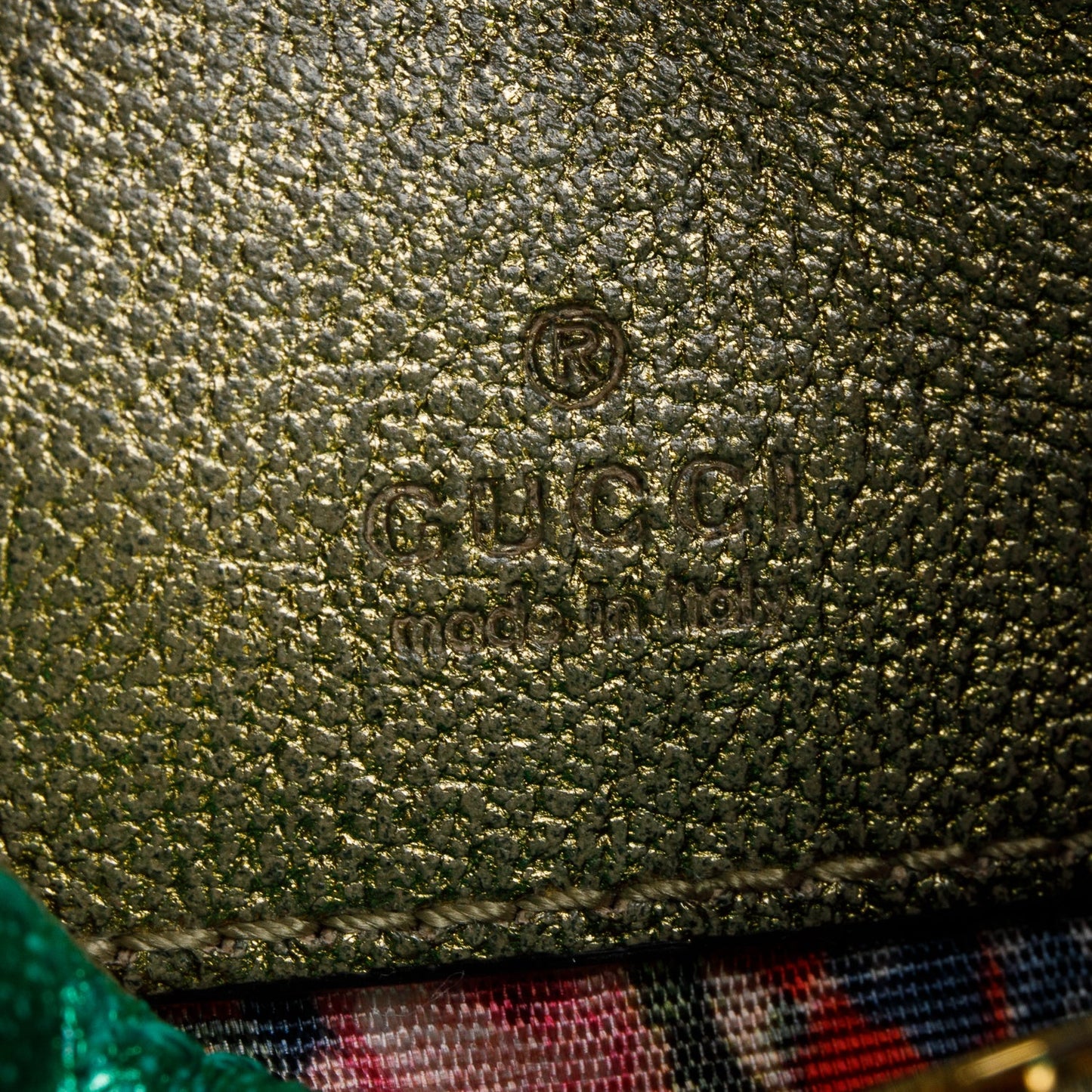 Gucci Tricolor Metallic Trapuntata Quilted Leather Mini Zumi Dome Crossbody Bag