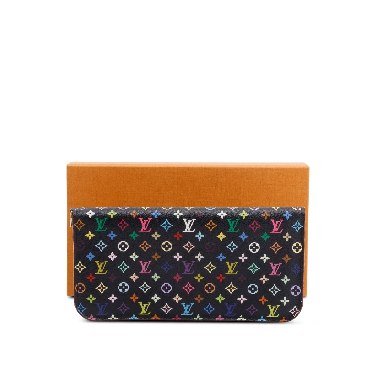 Louis Vuitton Black Monogram Multicolor Insolite Wallet