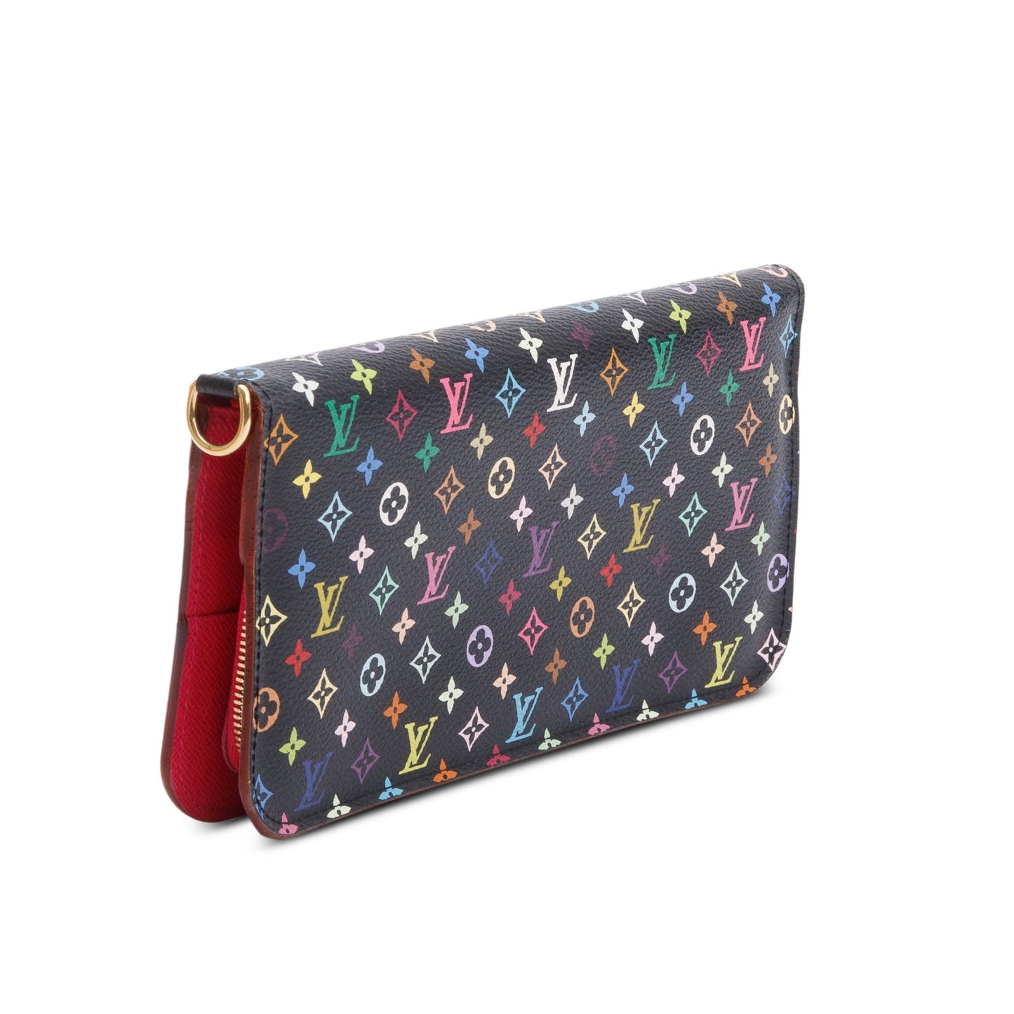Louis Vuitton Black Monogram Multicolor Insolite Wallet