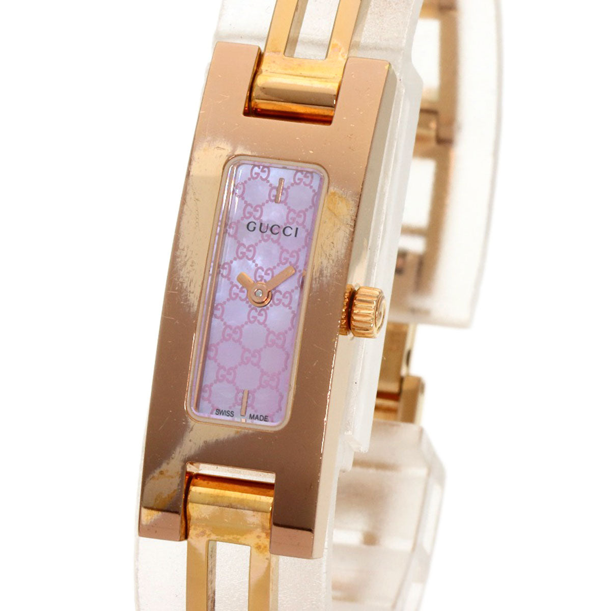 GUCCI Watches Quartz PGP , PGP gold 3900L Pink shell dial Women