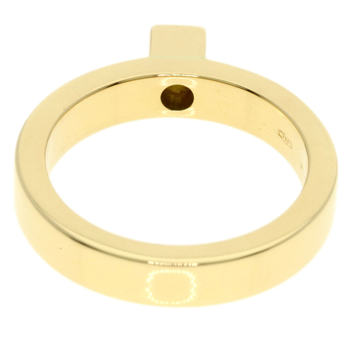 GUCCI Ring 18K Yellow Gold gold 1P diamond