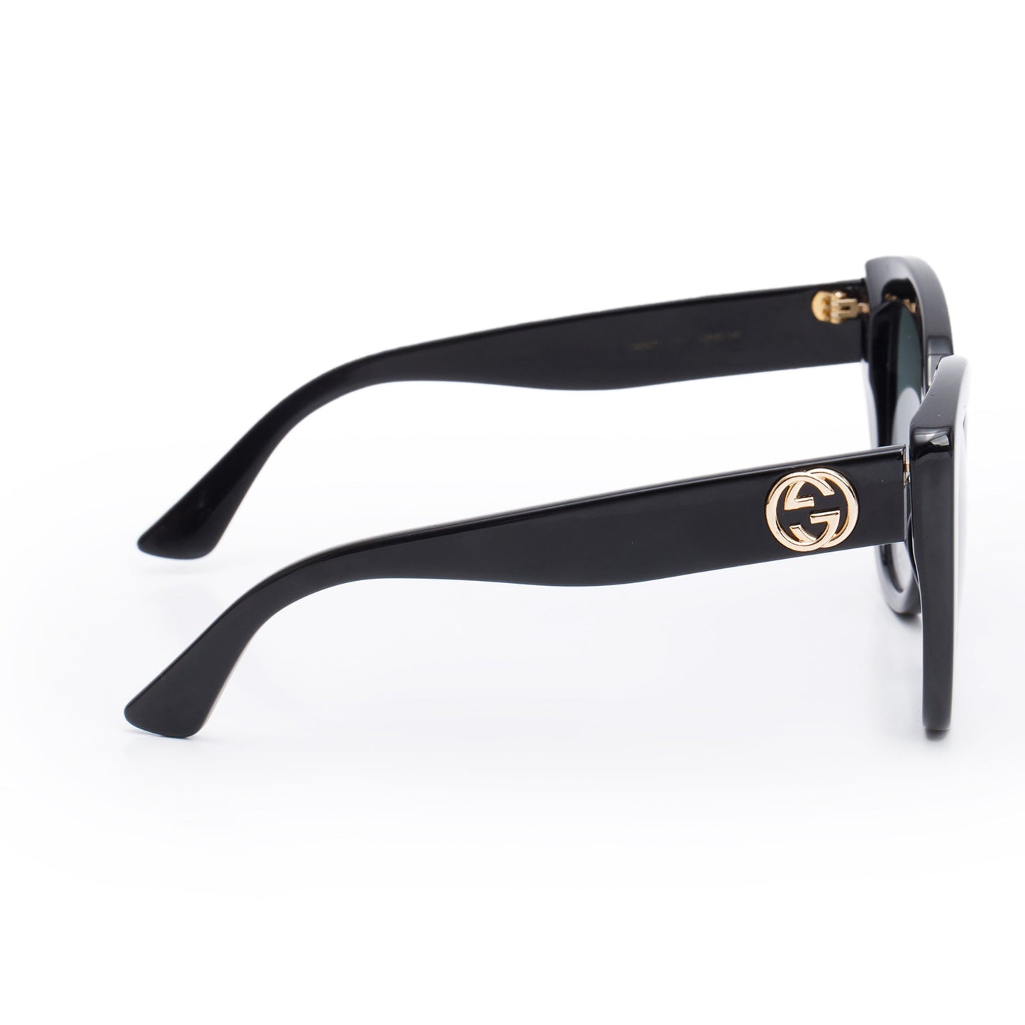 Gucci GG0327S Interlocking GG Cat Eye Oversize Sunglasses