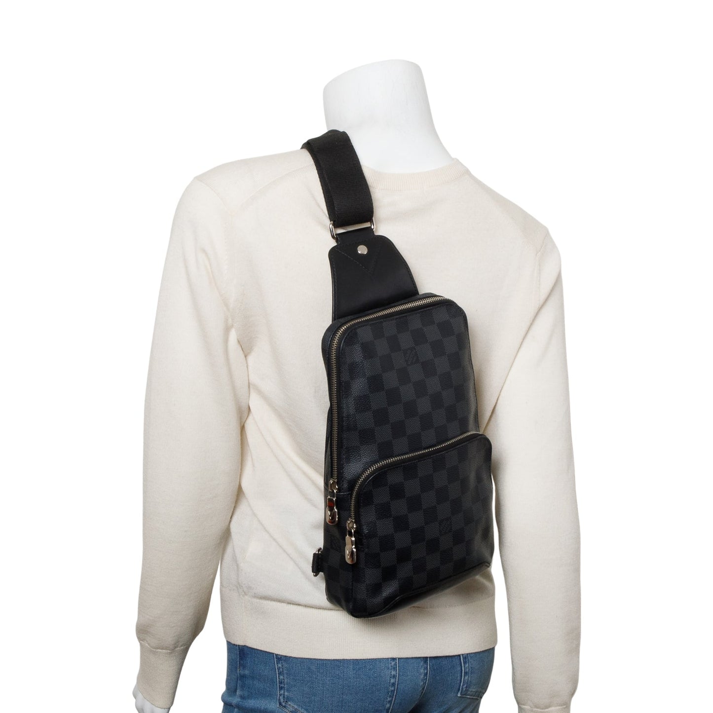 Louis Vuitton 2020 Damier Graphite Avenue Sling Bag