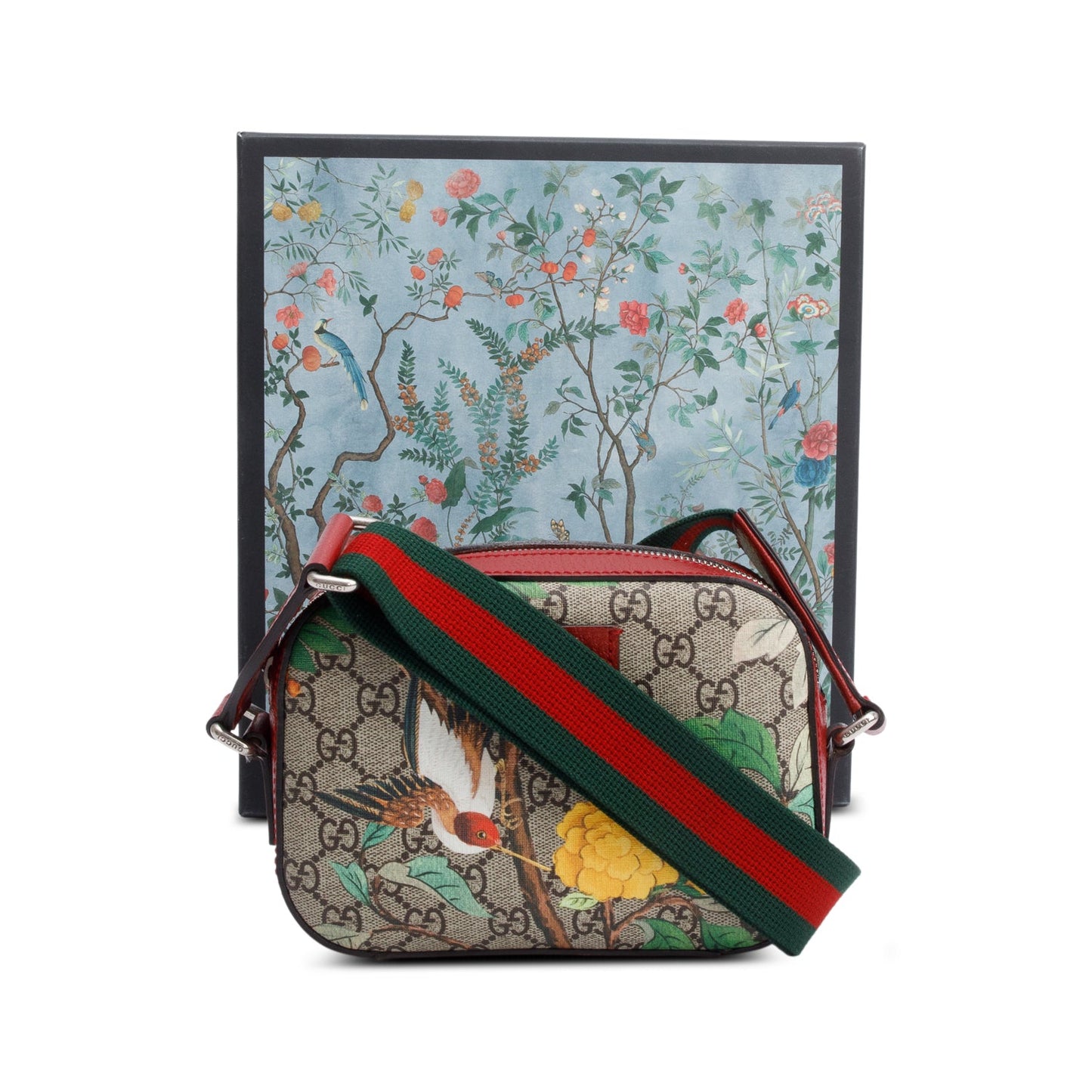 Gucci GG Supreme Tian Small Camera Crossbody Bag