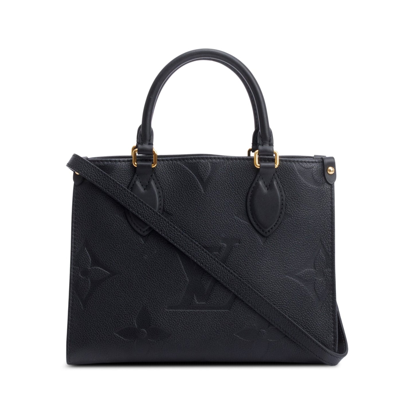 Louis Vuitton 2021 Black Empreinte Monogram OnTheGo PM