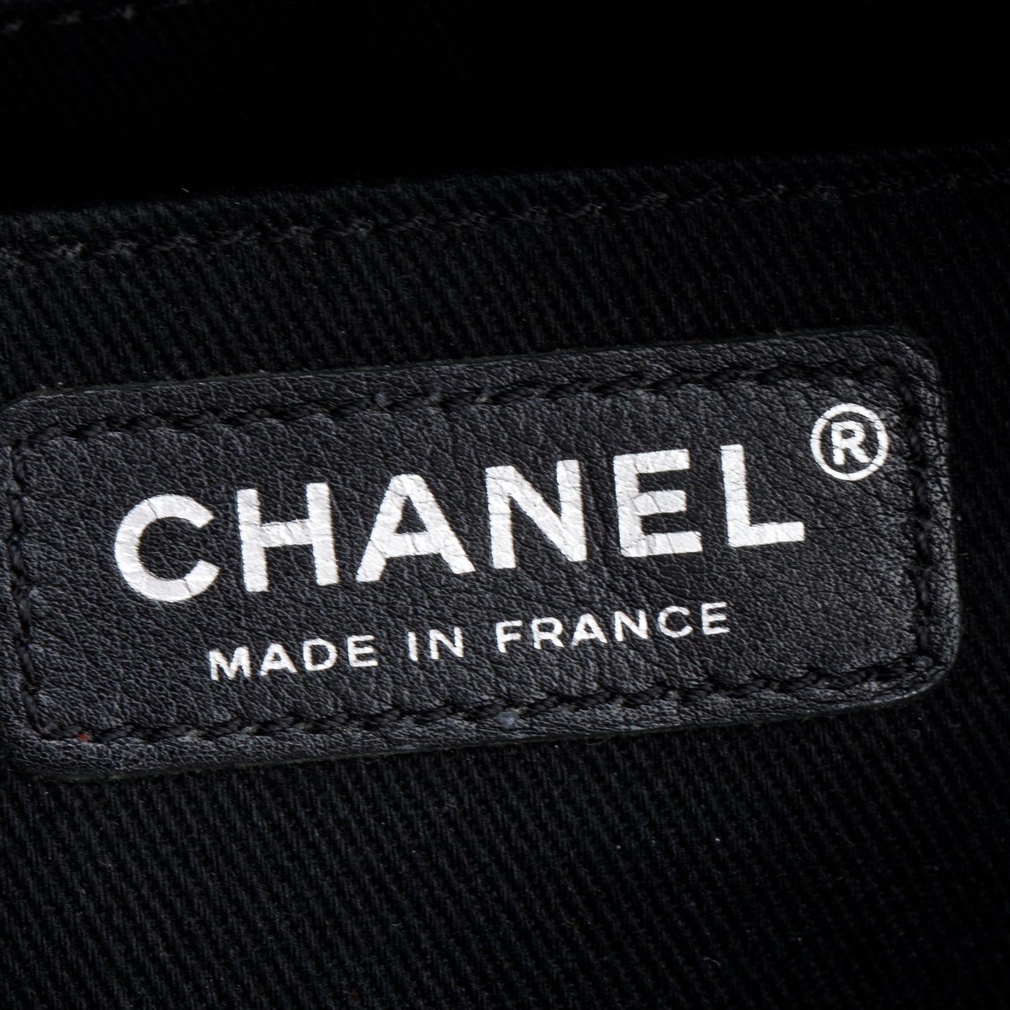 Chanel Black Aged Calfskin Leather Medium Bubble Graphic Messenger Bag